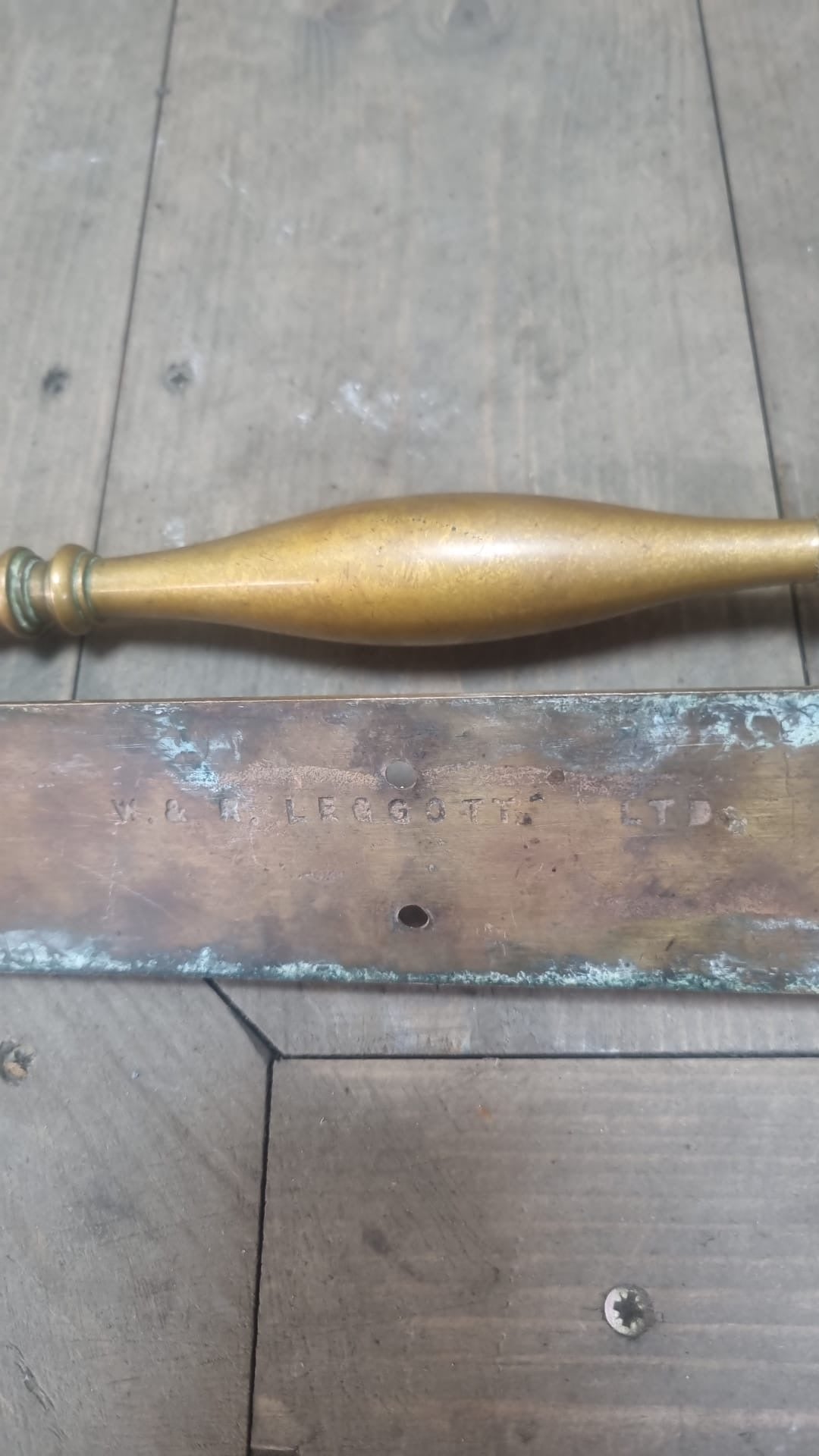 Antique Brass Door Pulls