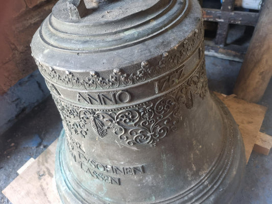 Church Bell from Riga, Latvia- Cast in 1752