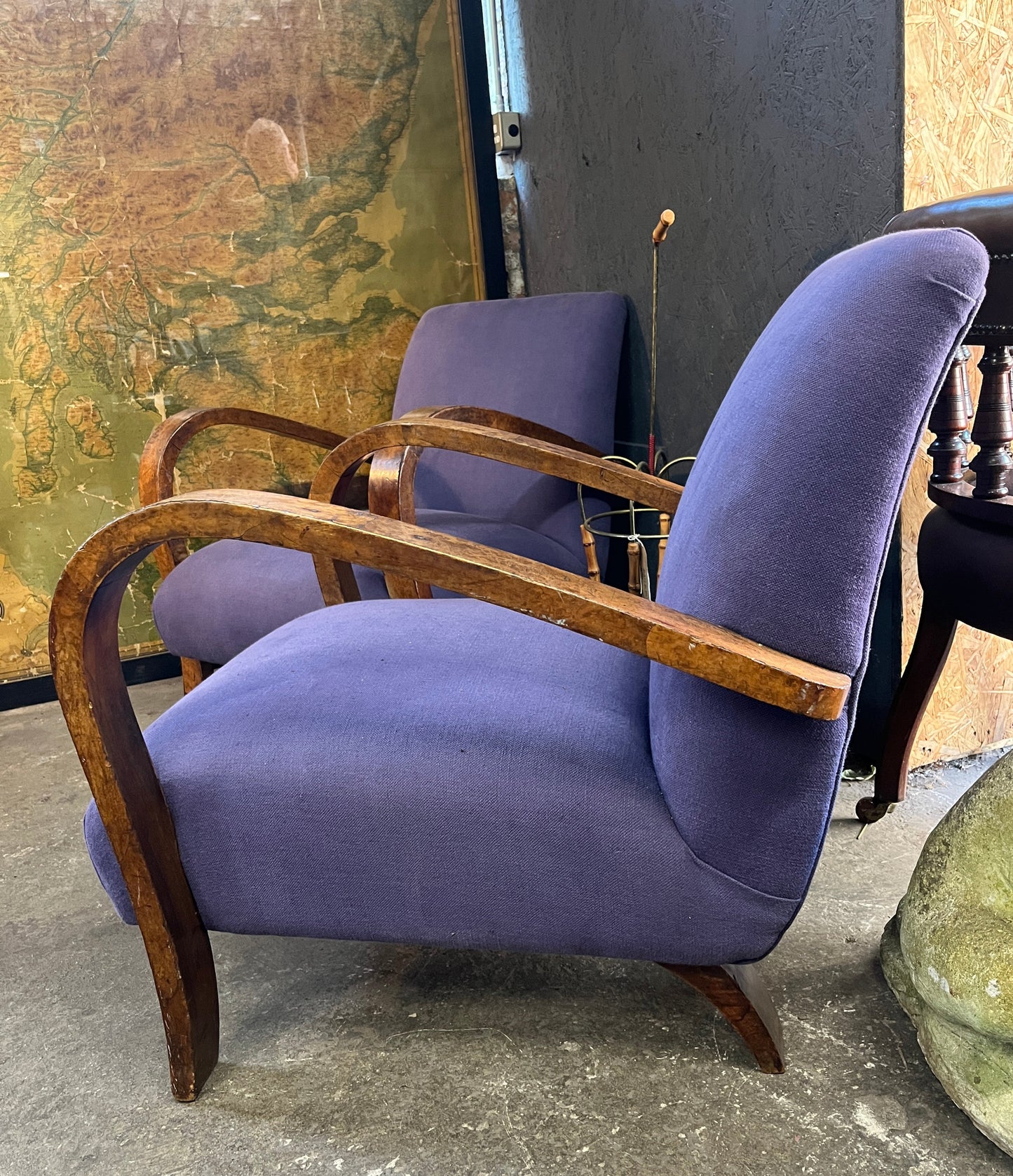 Iconic Art Deco Three-Piece Suite