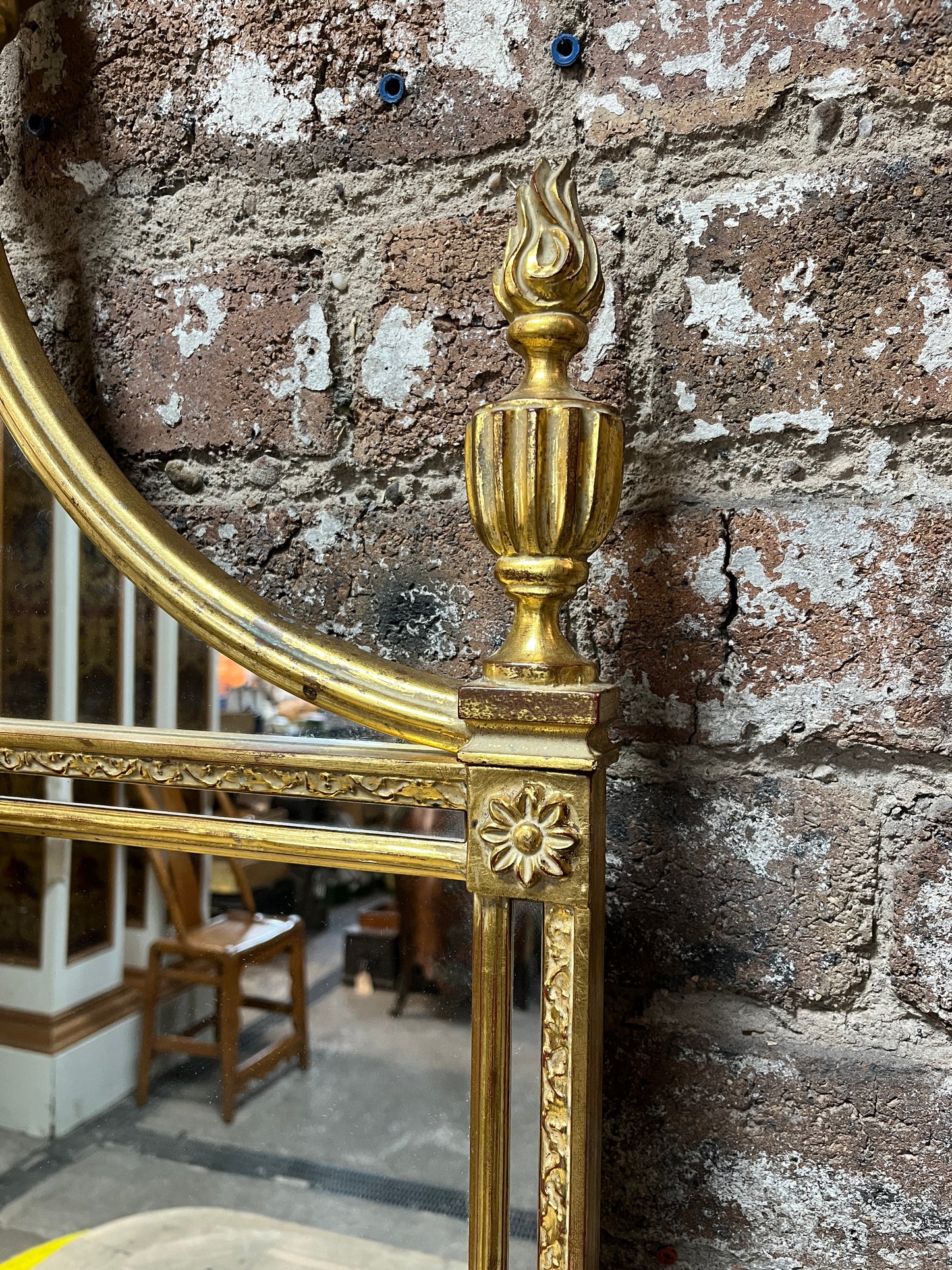 Regency / Napoleon III Style Gilt Wall Mirror Circa 1852 - 1871