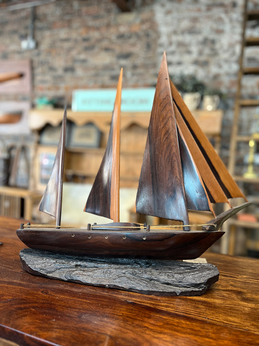 Fleet of Wooden Yachts - Handcrafted
