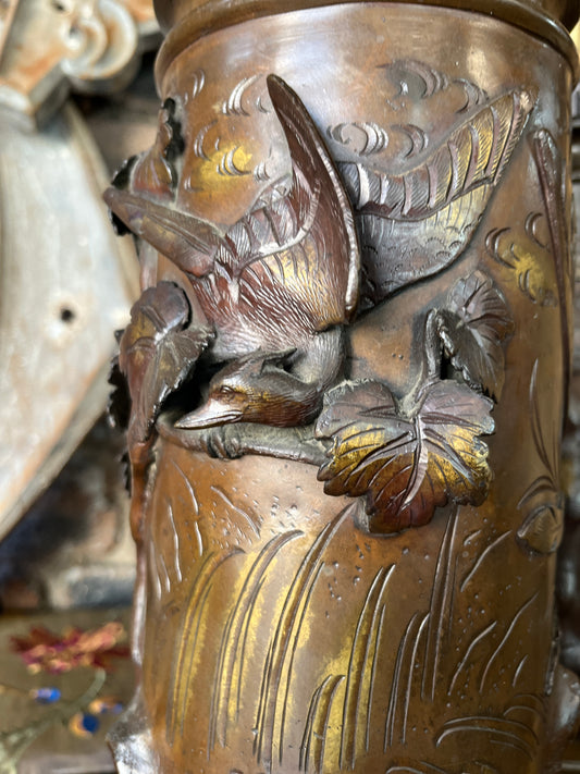 19th Century Japanese Meiji Period Vessel Lampshade