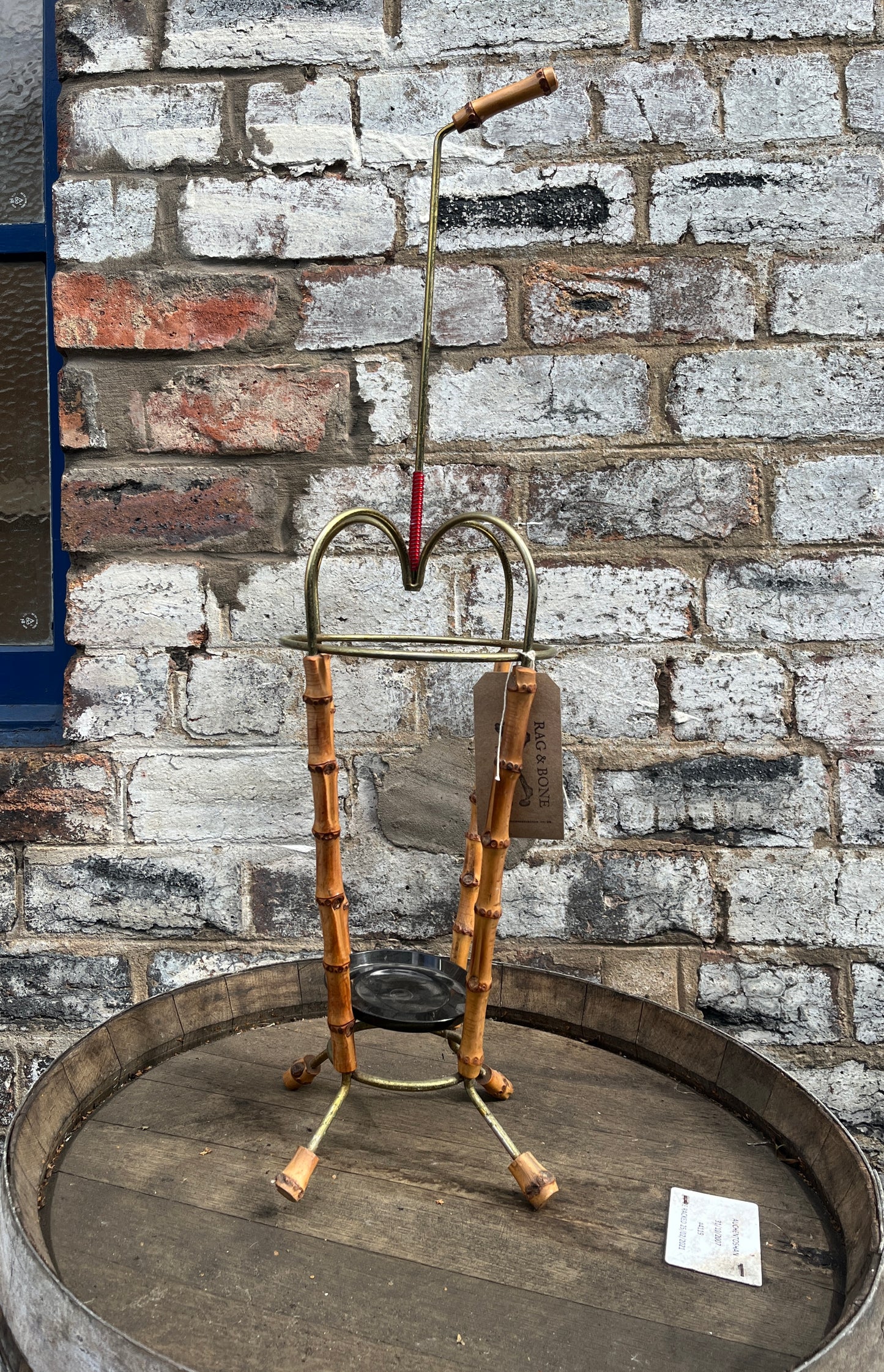 Vintage Bamboo Umbrella Stand