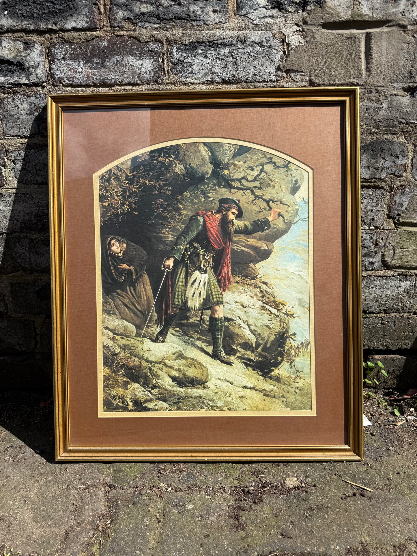 Framed Print of " The Last Stand - After the Massacre of Glencoe" by Peter Graham