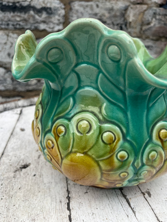 Jardiniere by Watcombe Pottery designed by Christopher Dresser