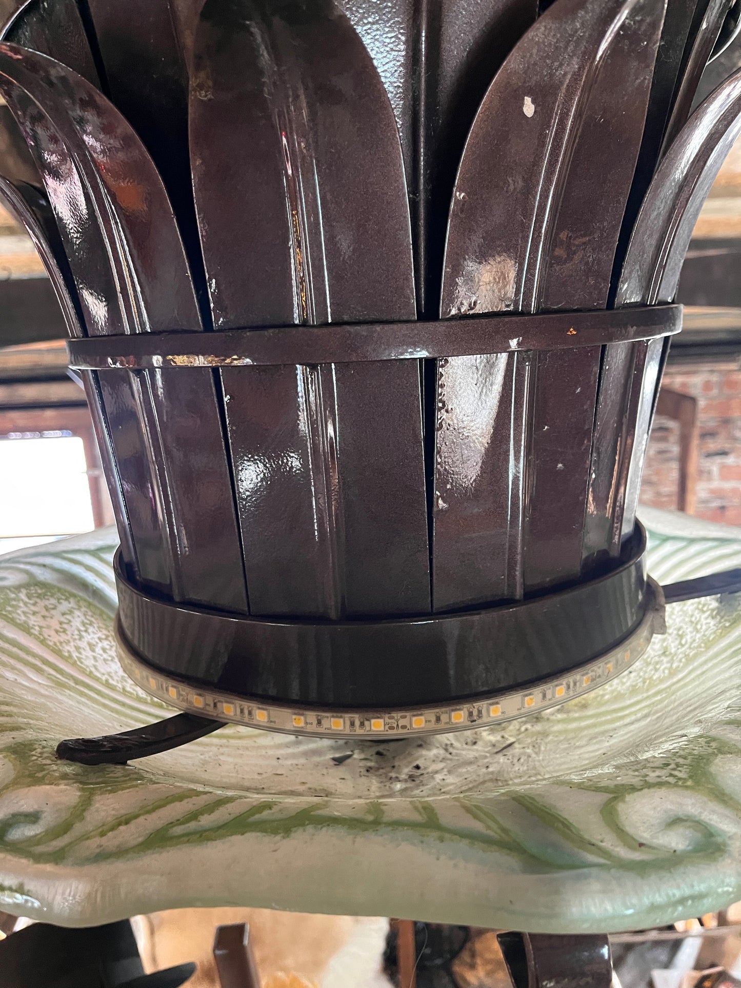Vintage Art Deco Pineapple Chandelier
