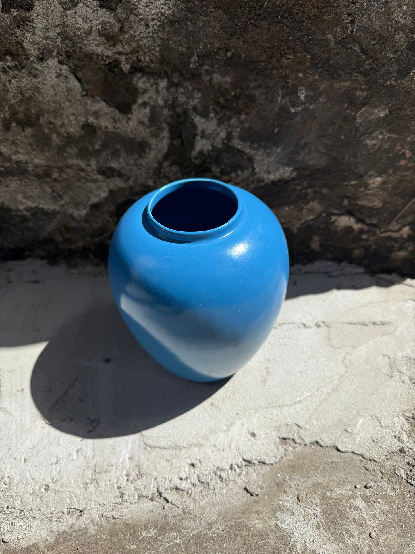 Poole Pottery Blue Vase
