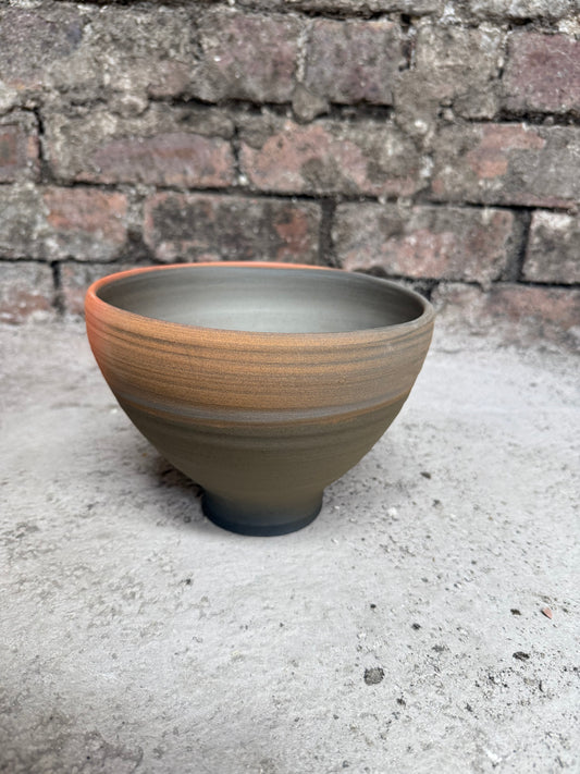 Studio Pottery Unglazed Bowl