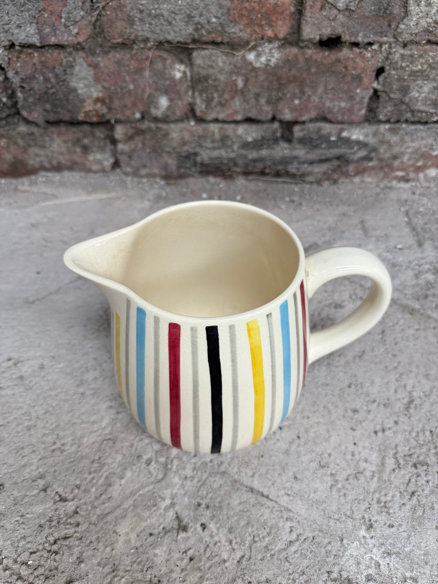 Villero + Bosch Striped Pitcher