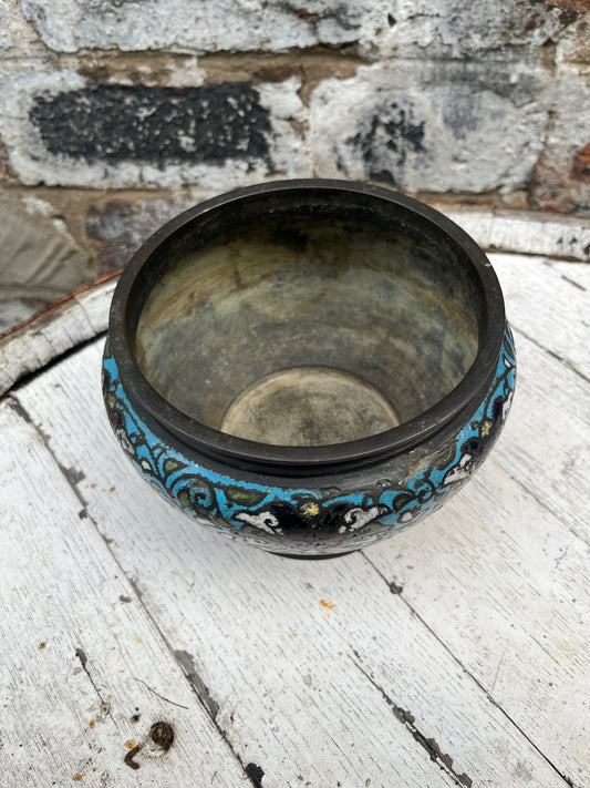 Japanese Bronze Vase, Possibly from Meiji Period (1888 - 1912)