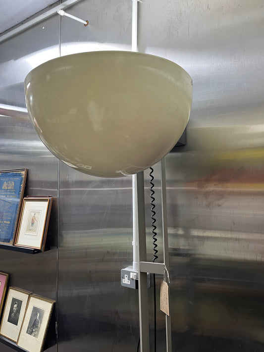 Large Lacquered Iron Floor Lamp 20th Century