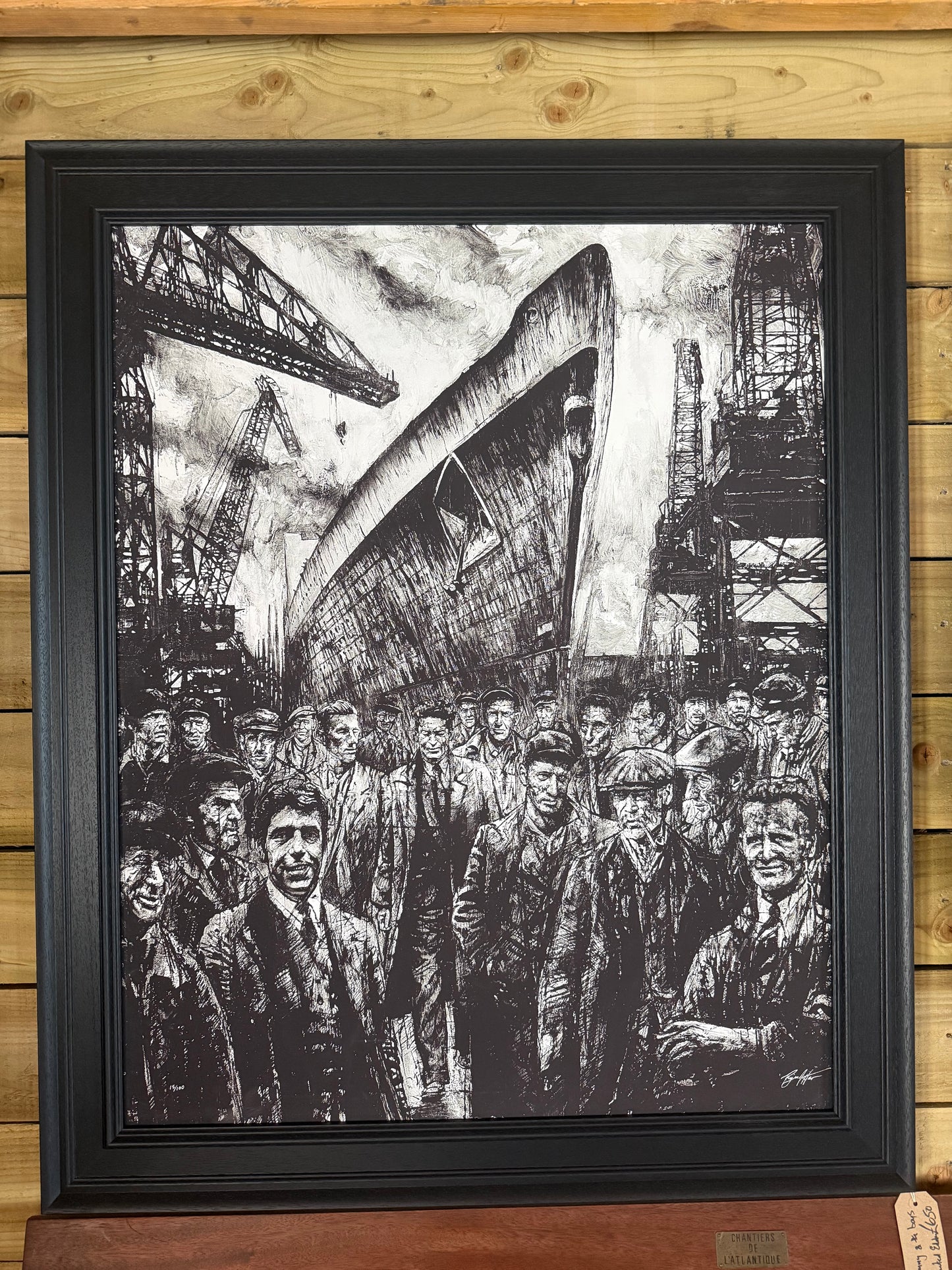 Ryan Mutter "Jimmy and the Boys" Limited Edition Painting
