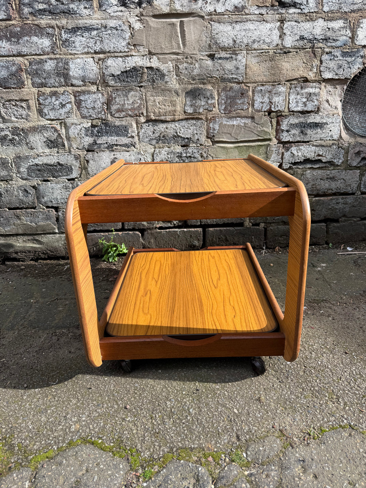 Sika Mobler (Denmark Made) U Model Drinks Trolly
