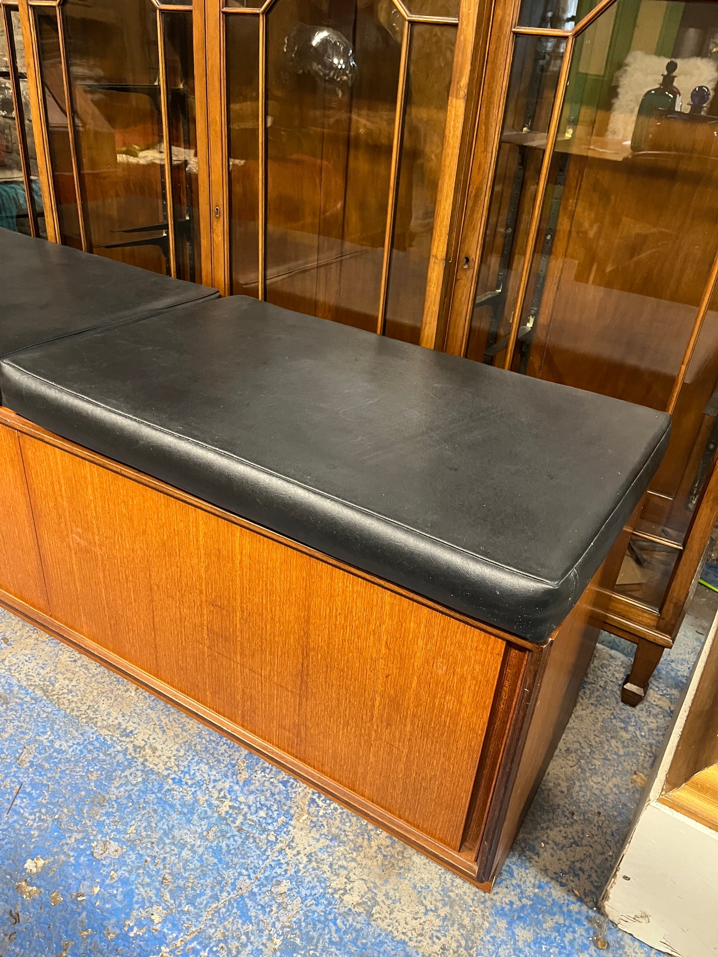 Mid Century Modern Sideboard with Cushions