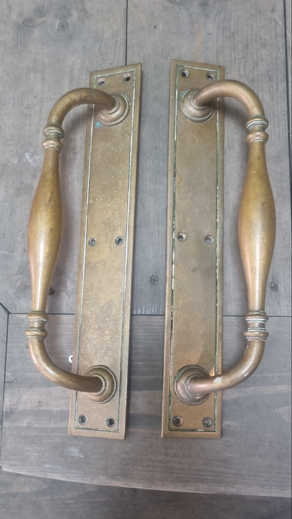 Antique Brass Door Pulls