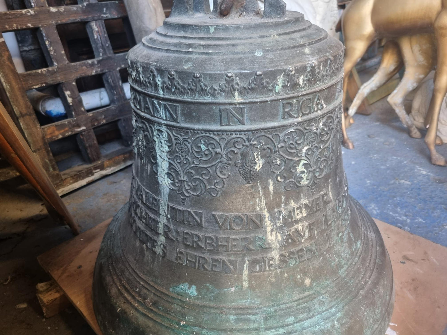 Church Bell from Riga, Latvia- Cast in 1752