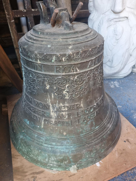 Church Bell from Riga, Latvia- Cast in 1752