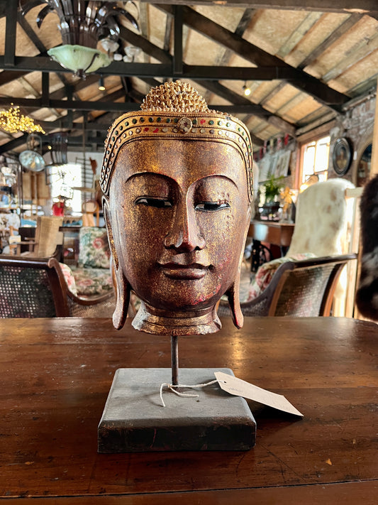 Handcrafted Buddha Head