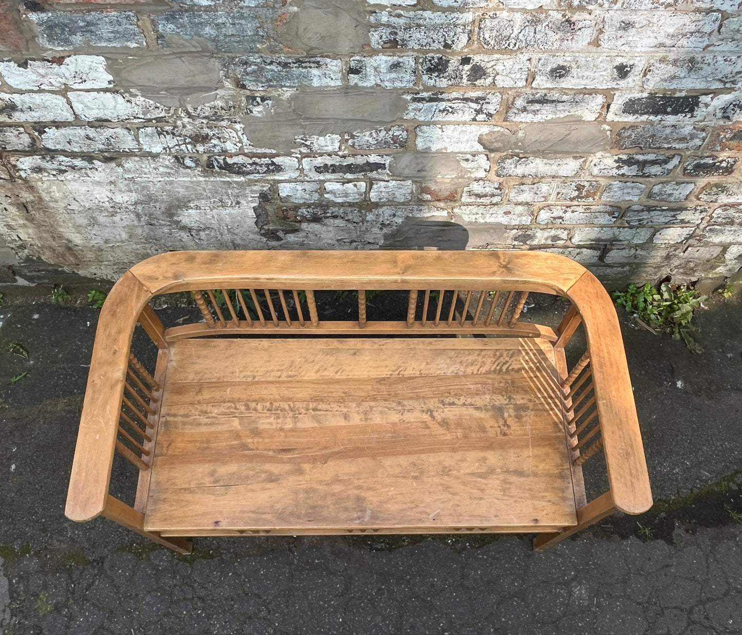 Wooden Spindle Sofa & Chairs - Oak Detail & Beech