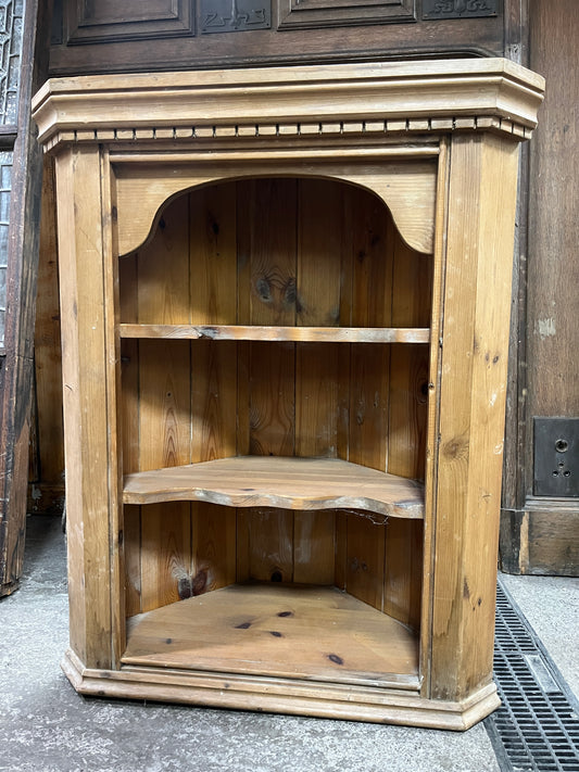 Pine Wall Mounted Cane Shelving