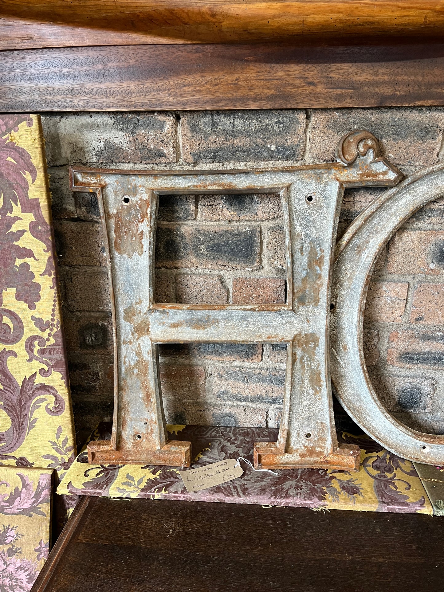 Iron Letters Circa 1883