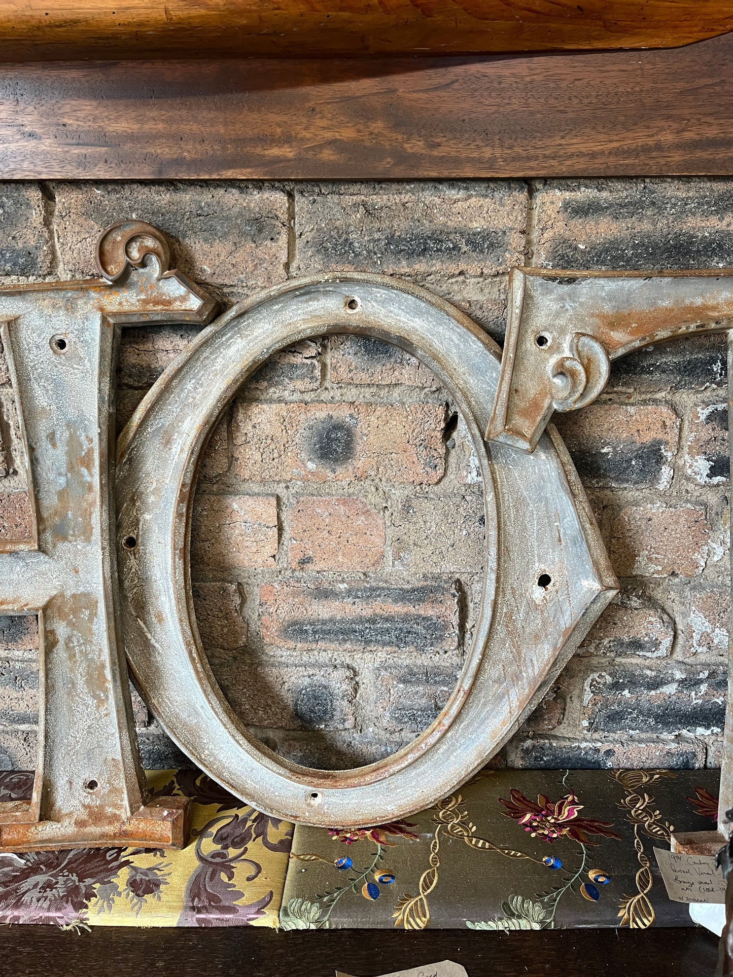 Iron Letters Circa 1883
