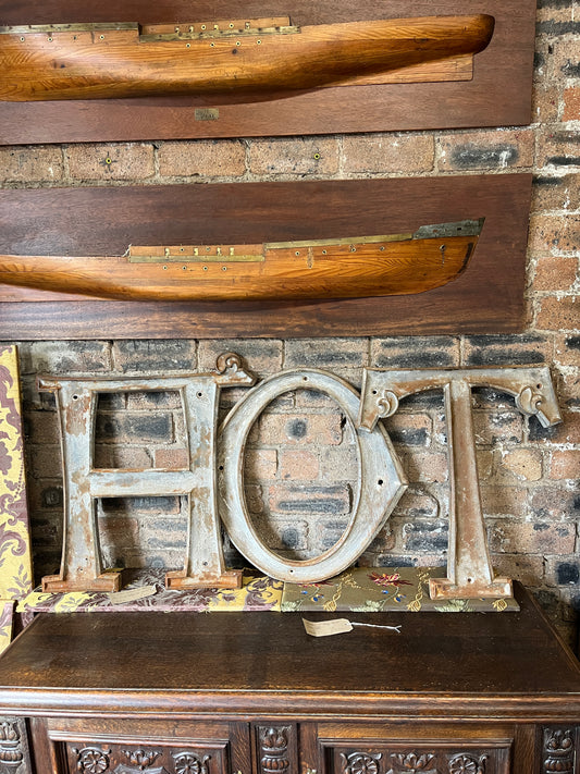 Iron Letters Circa 1883
