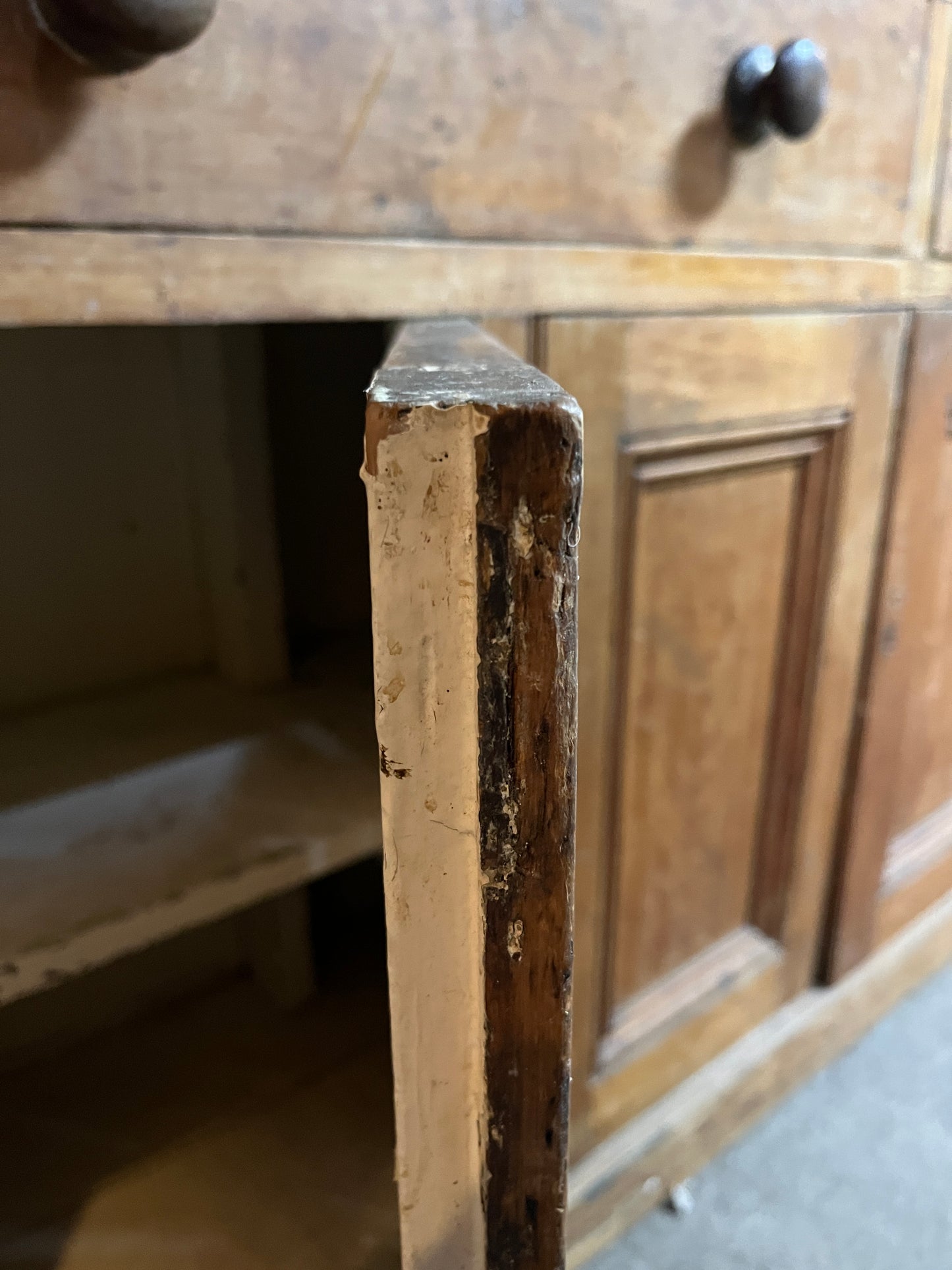 Scottish Antique Pine Dresser Circa 1870 - 1890