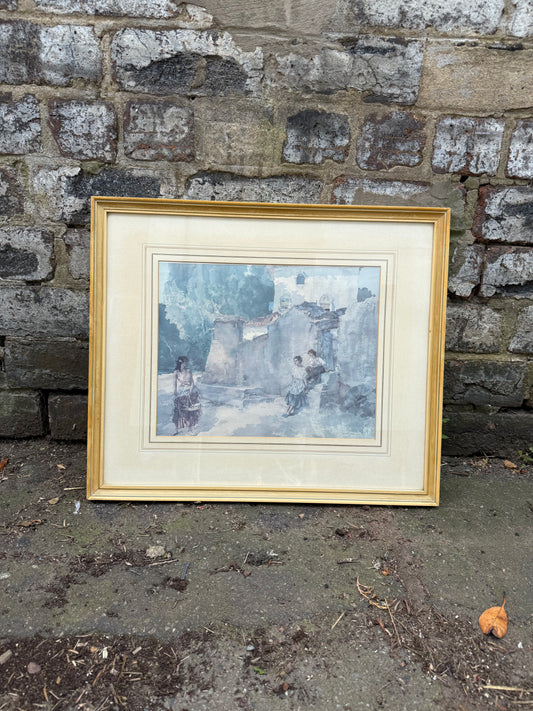 Print "The Passer by " - Vianne' by Sir William Russel Flint