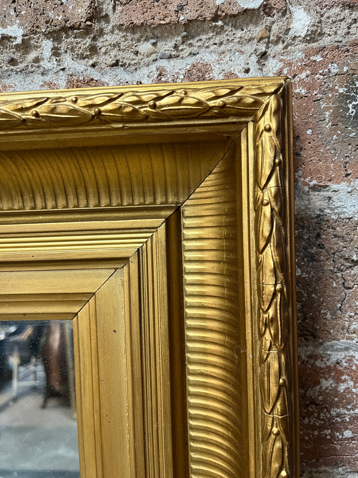 Vintage Gilded Bevelled Mirror