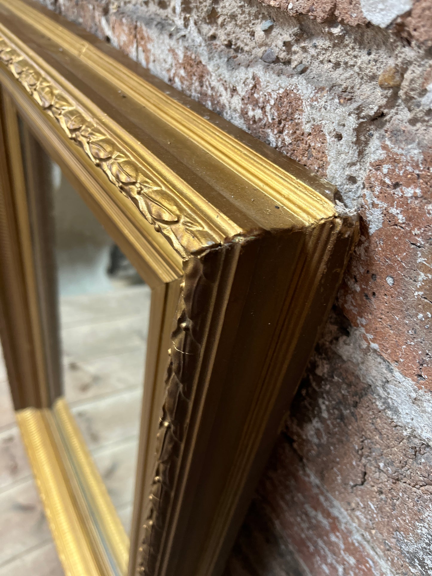 Vintage Gilded Bevelled Mirror
