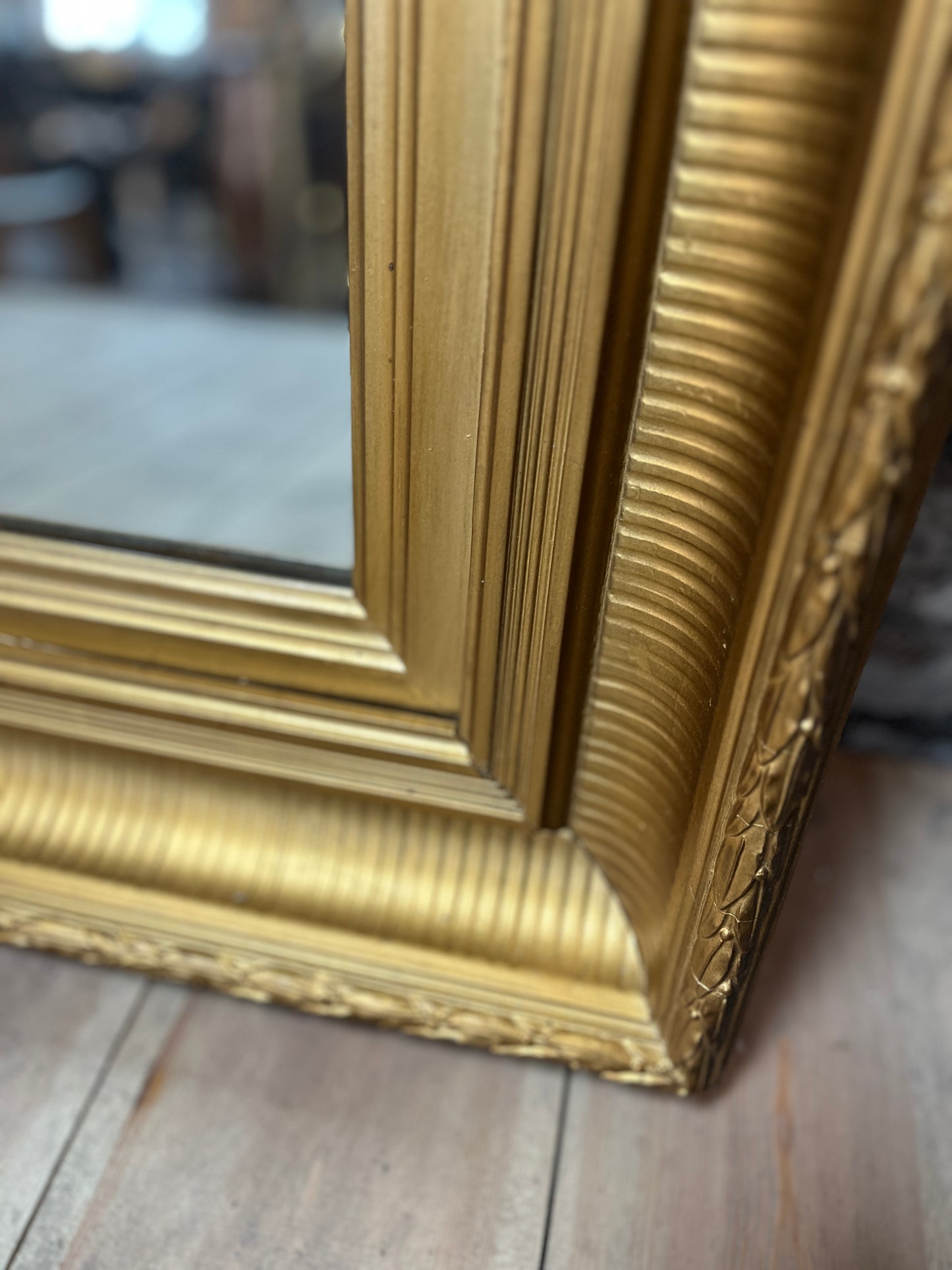 Vintage Gilded Bevelled Mirror