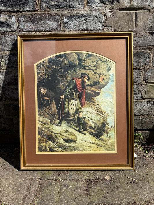 Framed Print of " The Last Stand - After the Massacre of Glencoe" by Peter Graham