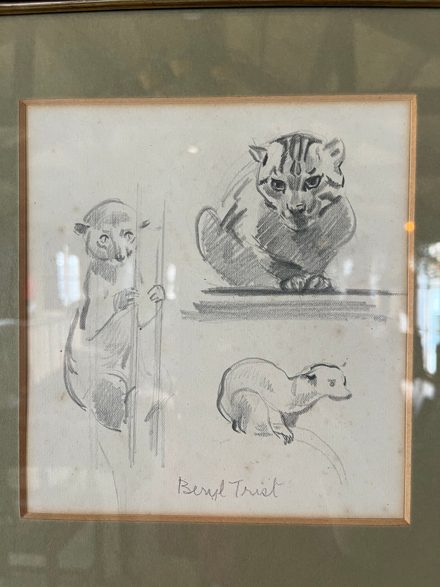 Beryl Trist (Newman) 1906-1991 Drawings