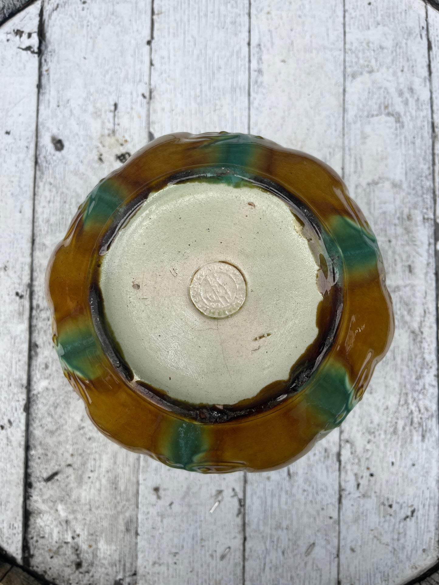 Jardiniere by Watcombe Pottery designed by Christopher Dresser