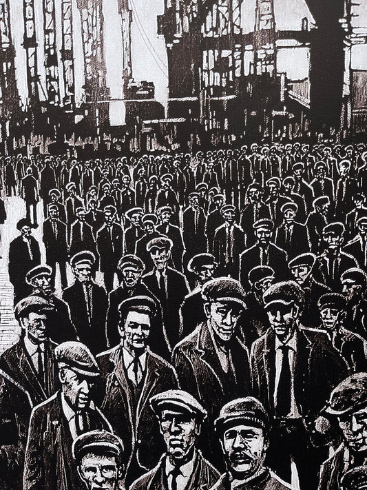 "When the Whistles Blow" Print by Artist Ryan Mutter