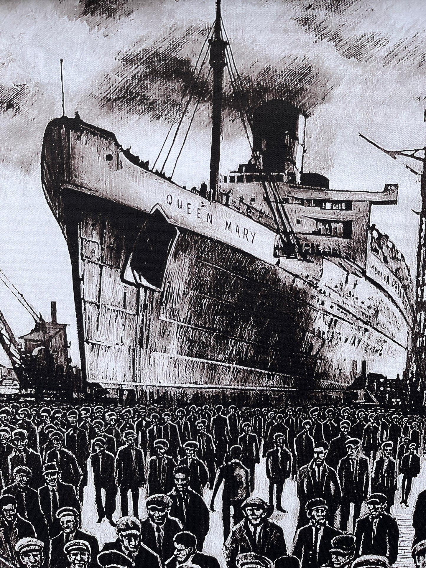 "When the Whistles Blow" Print by Artist Ryan Mutter