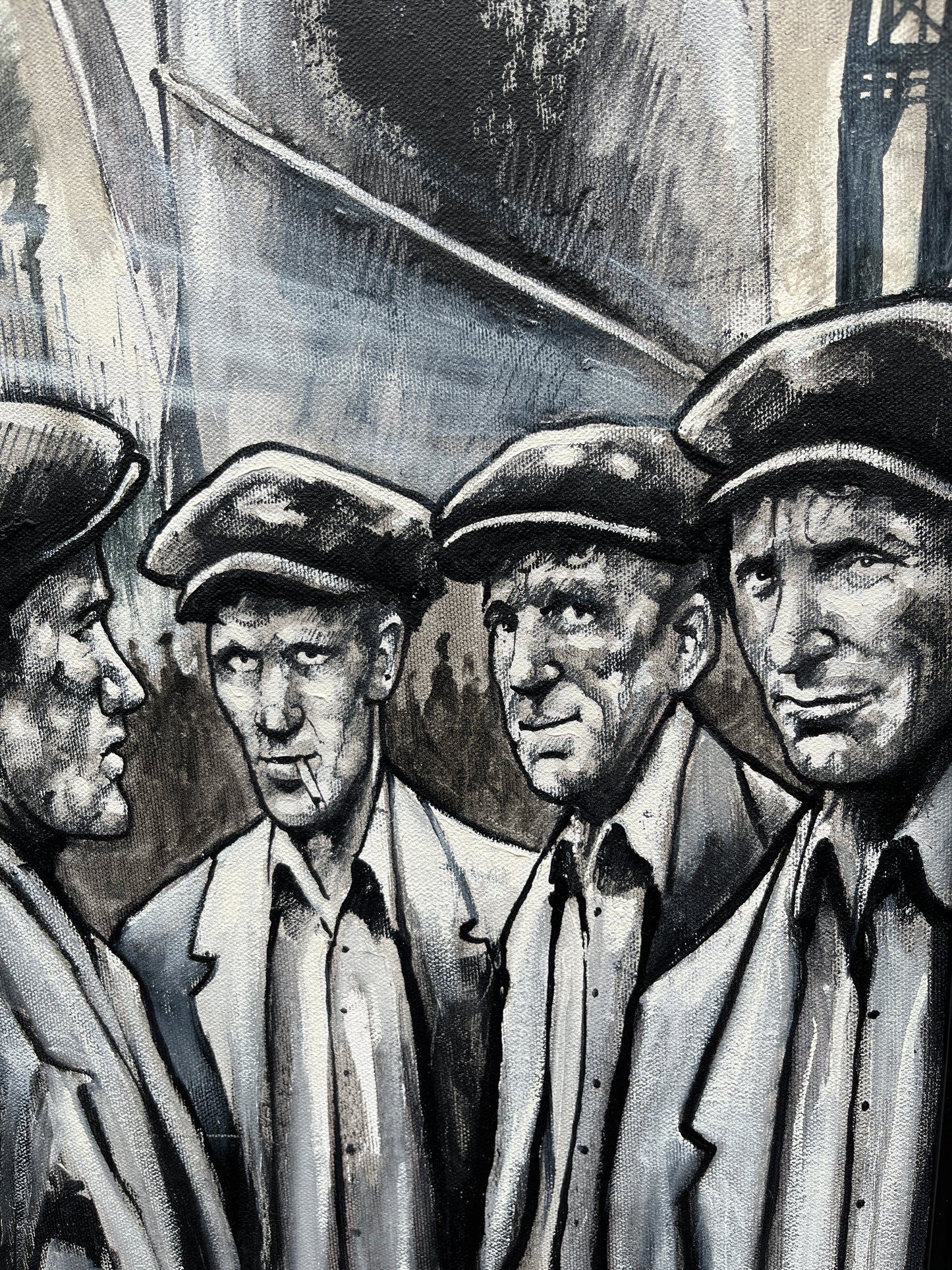 "Built Upon the Clyde" Original Oil on Canvas Painting by Ryan Mutter