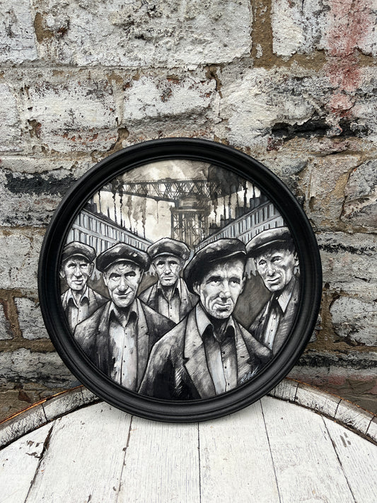 "Sons of Toil" Original Oil on Canvas Painting by Ryan Mutter