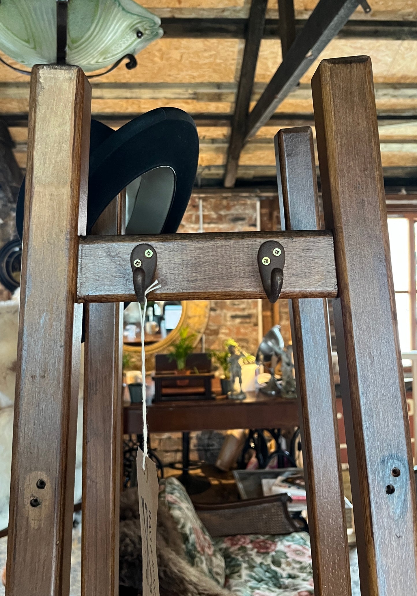 Oak Hatstand
