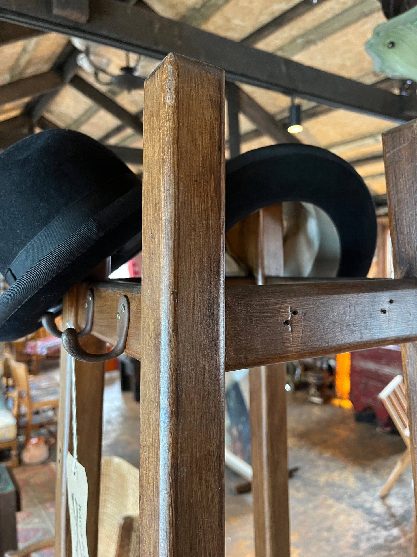 Oak Hatstand