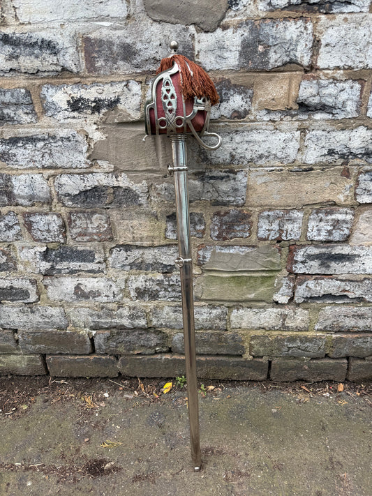 Scottish Highland Infantry Officers Broadsword circa 1837 and 1901