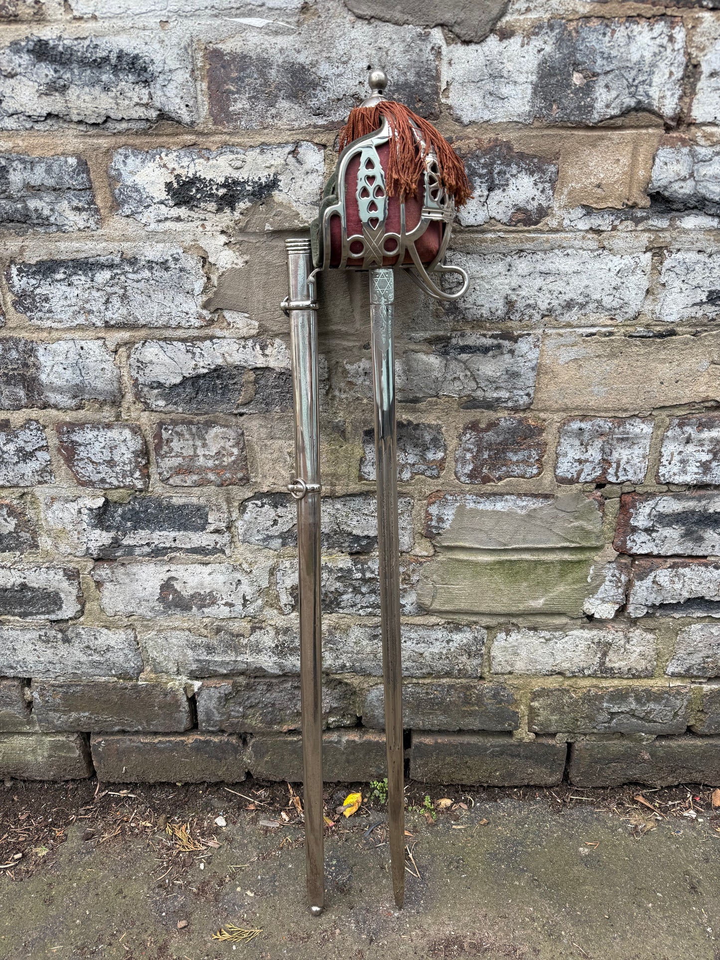 Scottish Highland Infantry Officers Broadsword circa 1837 and 1901