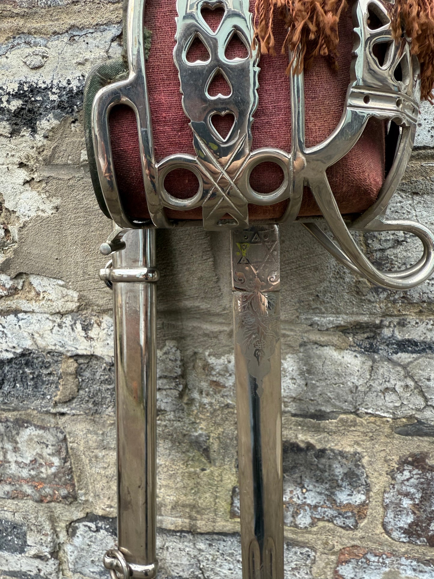 Scottish Highland Infantry Officers Broadsword circa 1837 and 1901