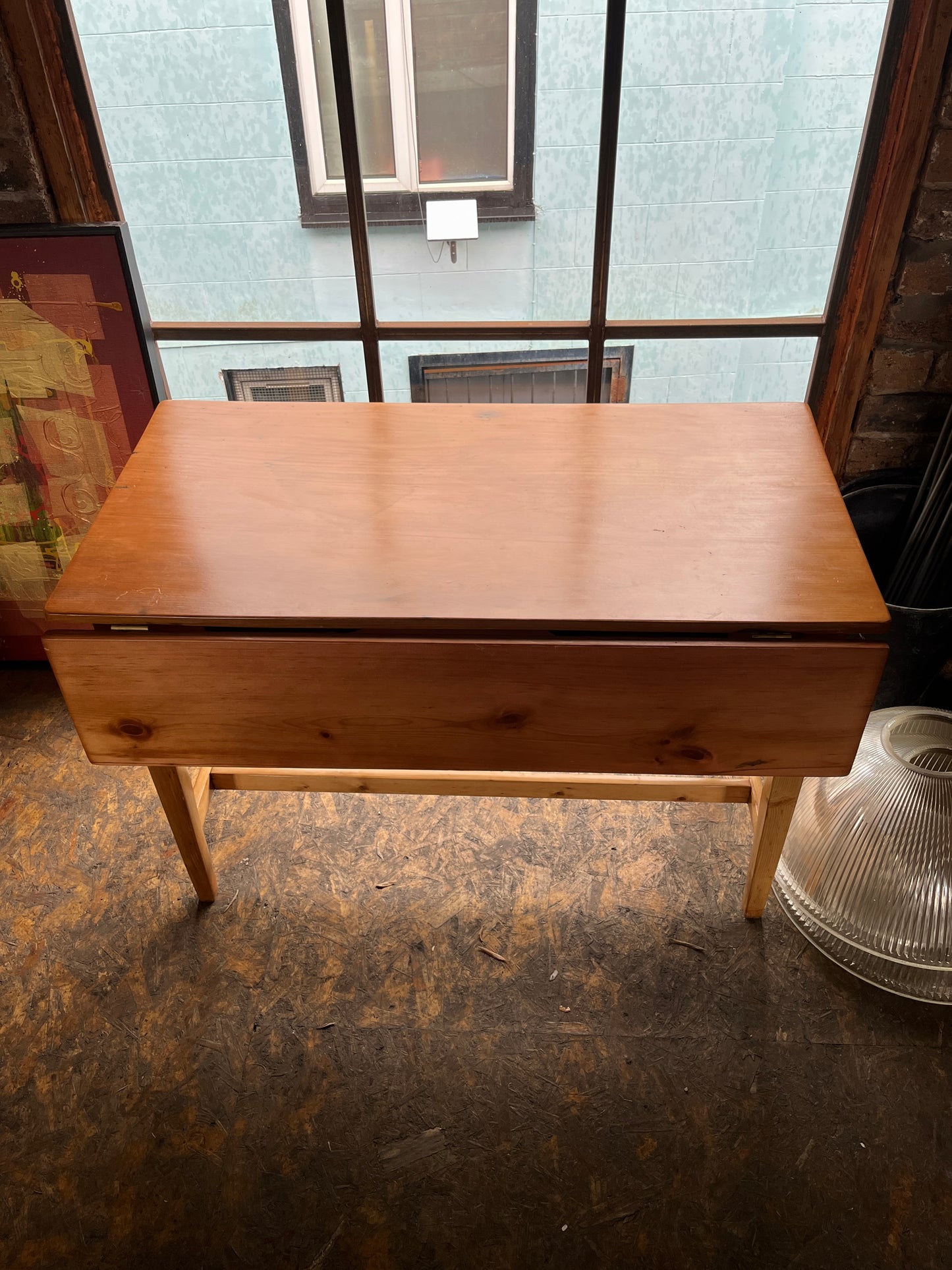 Antique Pine Welsh Dairy Table
