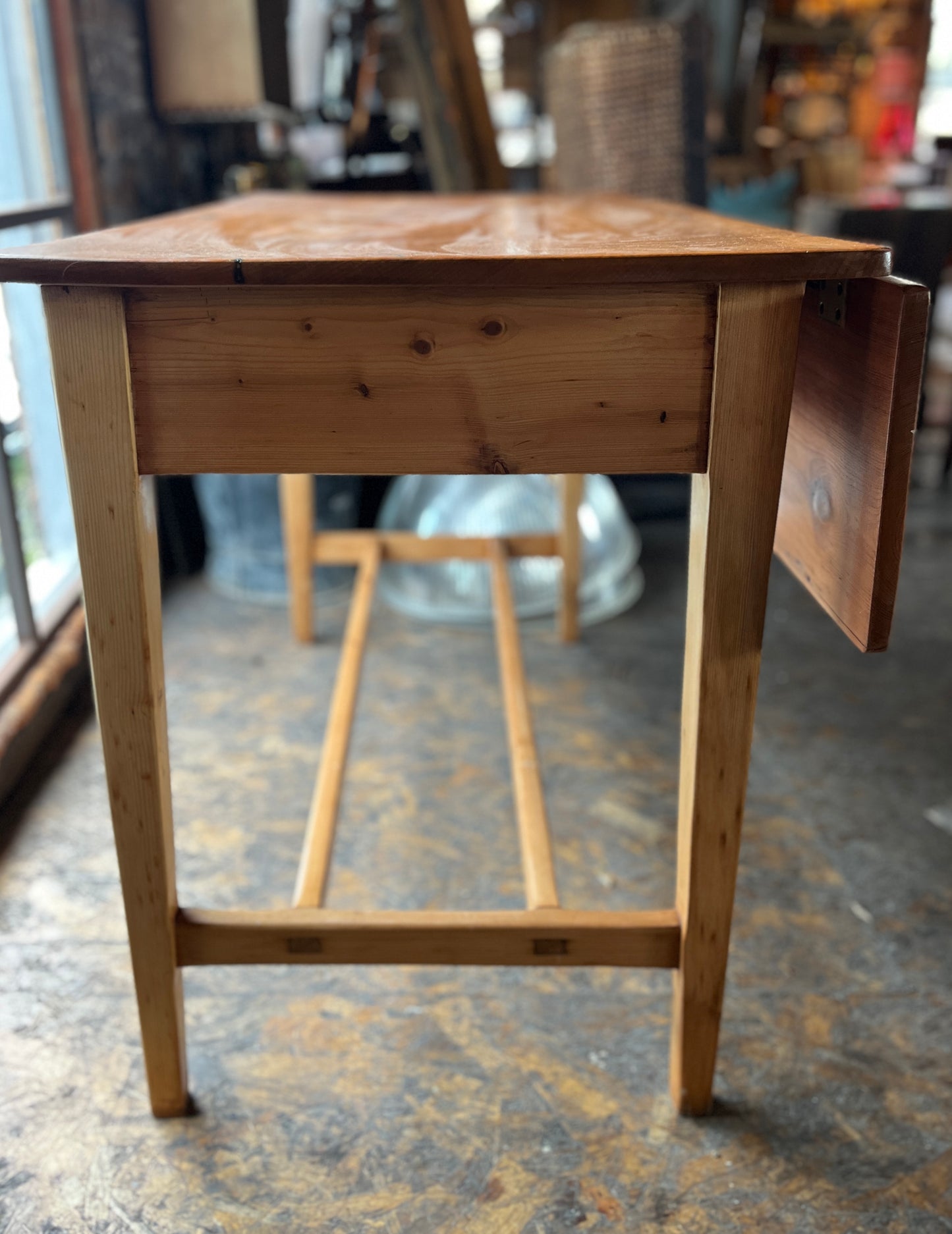 Antique Pine Welsh Dairy Table