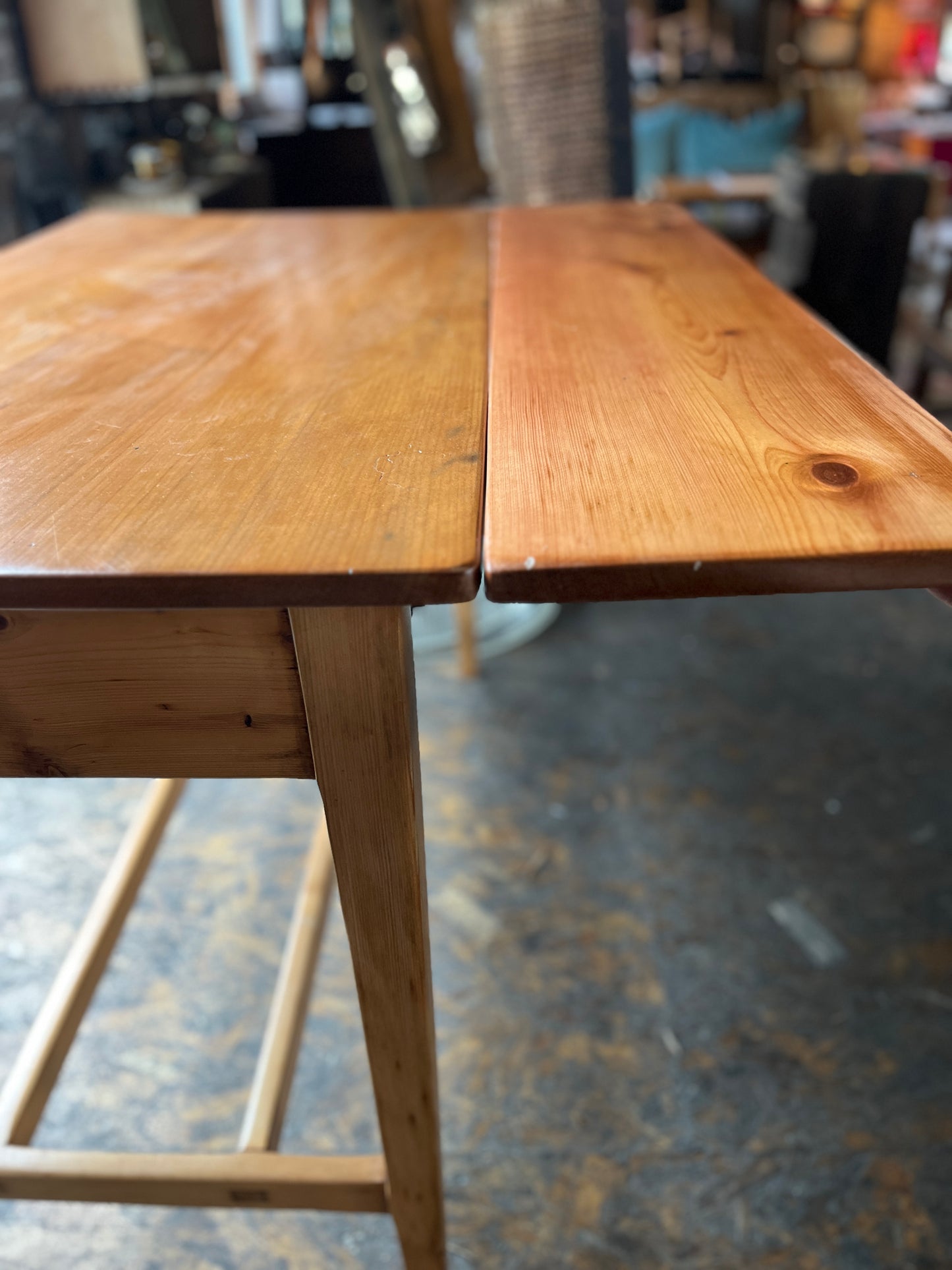 Antique Pine Welsh Dairy Table