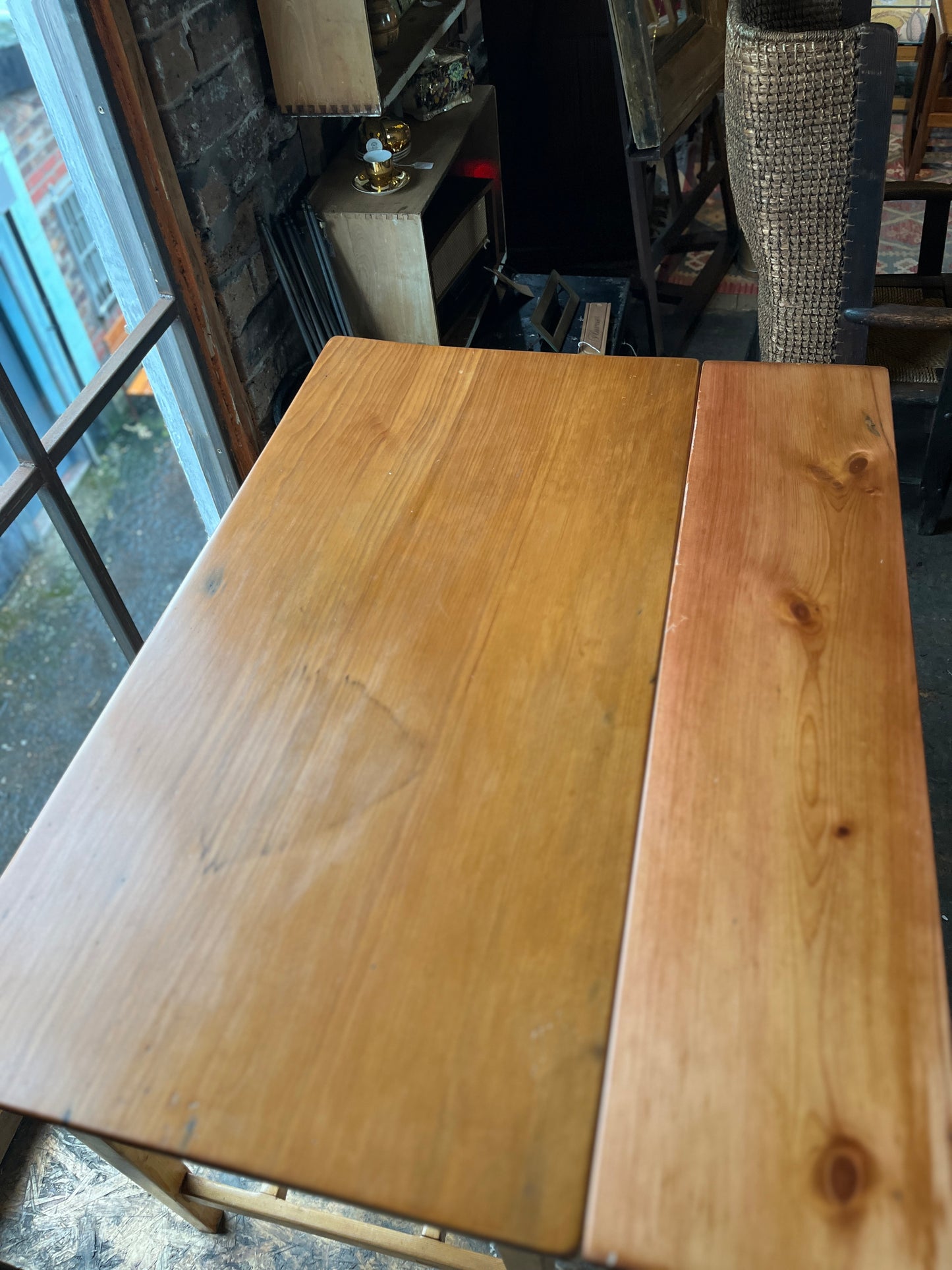 Antique Pine Welsh Dairy Table