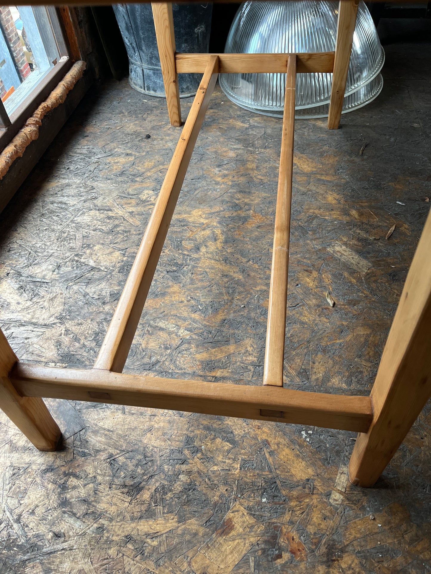 Antique Pine Welsh Dairy Table