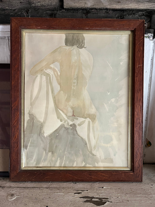 Nude Watercolour 1960